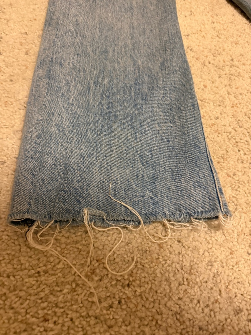 Denim Forum Farrah High-Rise Wide Leg Jeans in Standard Blue Wash - 25 - Picture 5 of 5